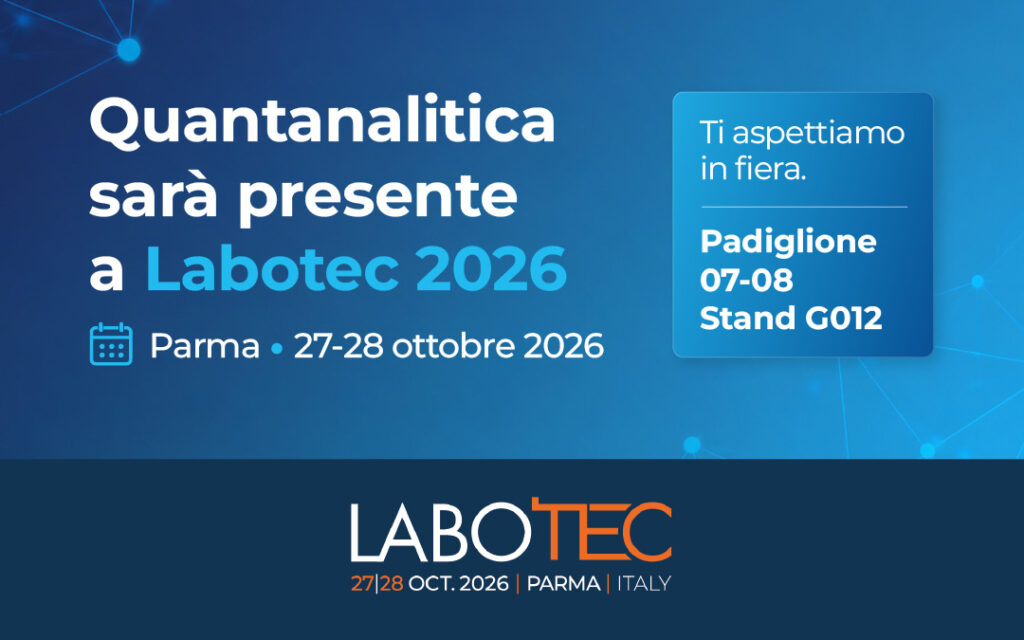 QuantAnalitica a Labotec 2026 – Fiere di Parma