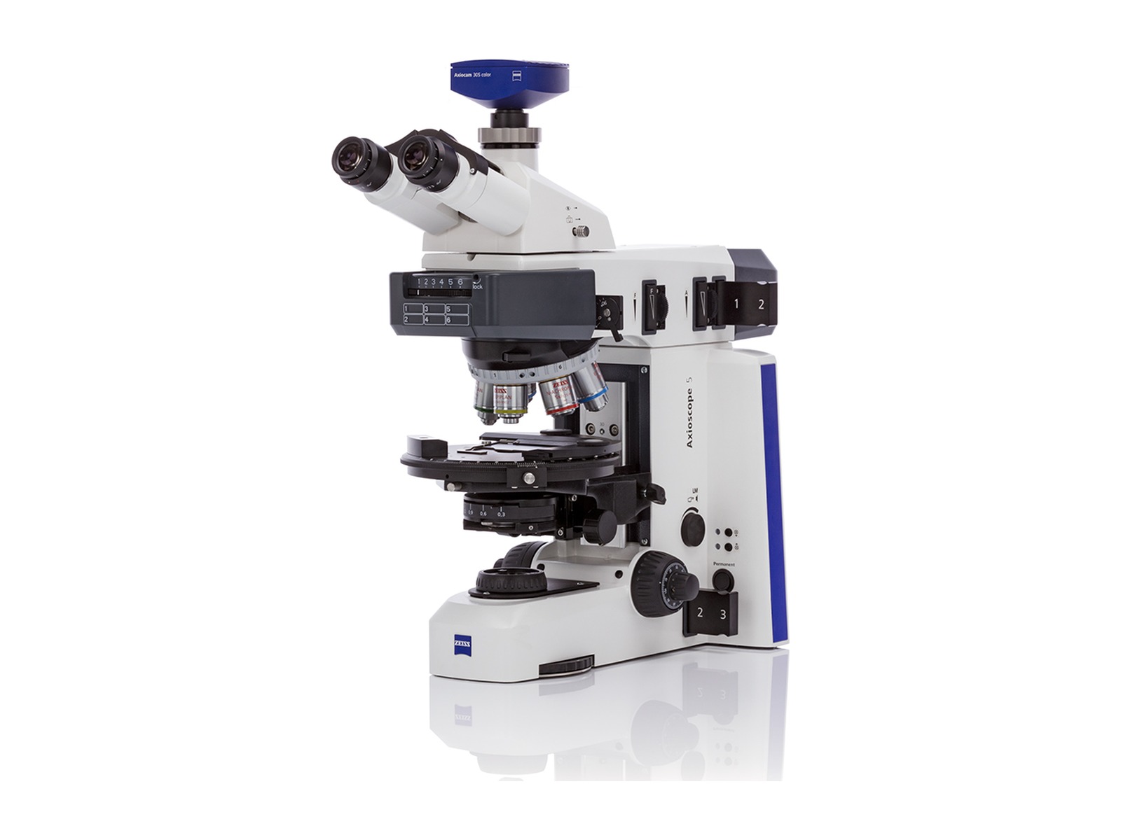 Microscopio ZEISS Axioscope 5 Pol per osservazione in luce polarizzata