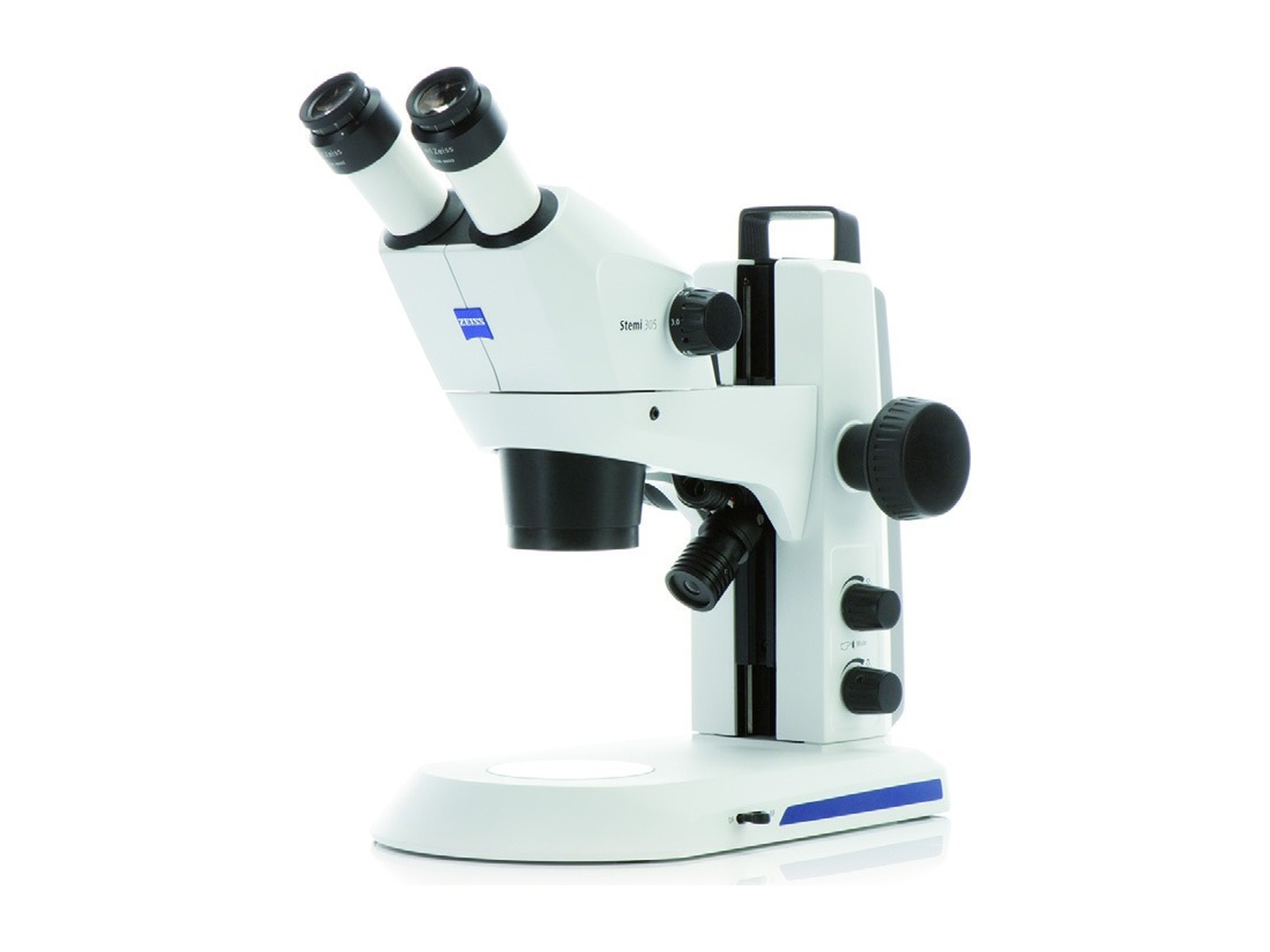 Stereomicroscopio ZEISS Stemi 305 con stativo e illuminatore LED