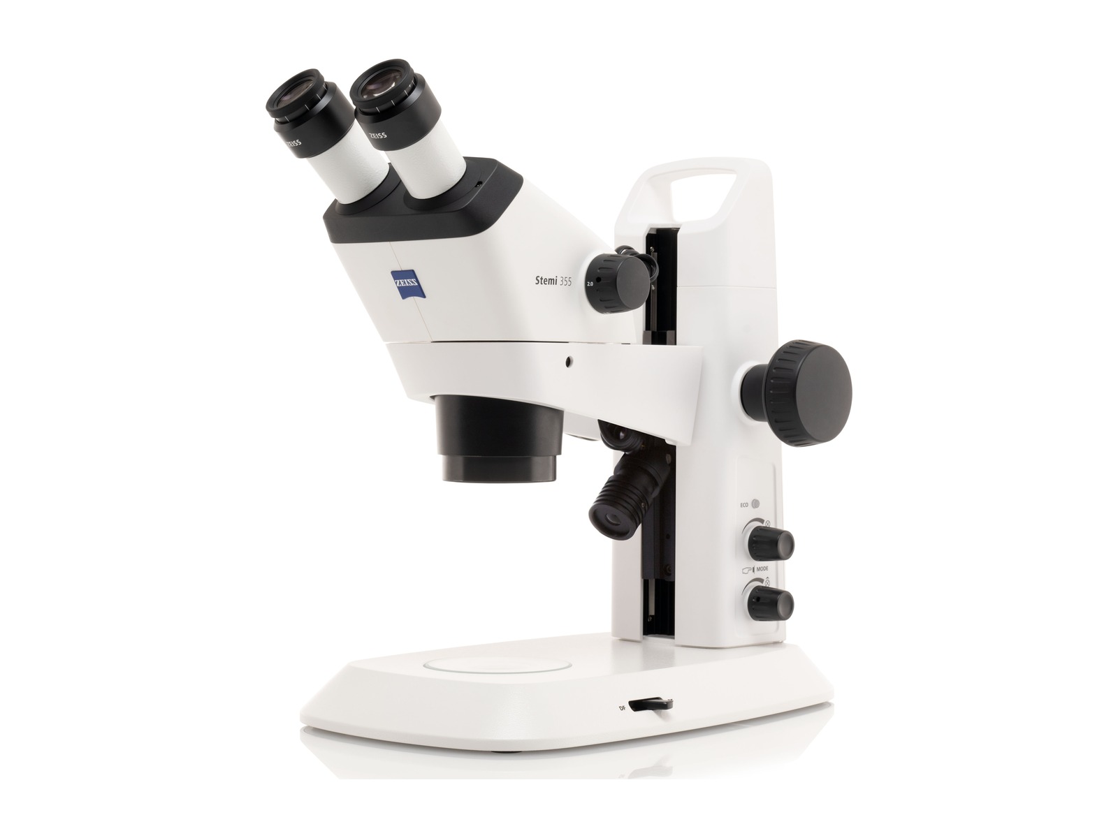 Stereomicroscopio ZEISS Stemi 355 con zoom 5,5:1 e base a luce trasmessa